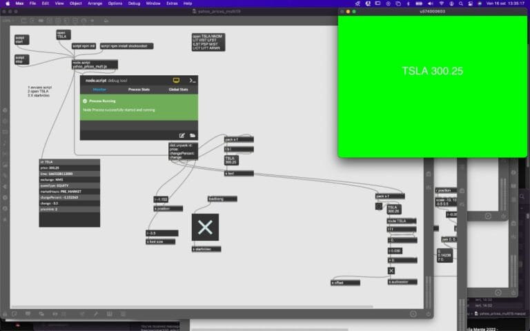 Yahoo Finance Tesla Sonification